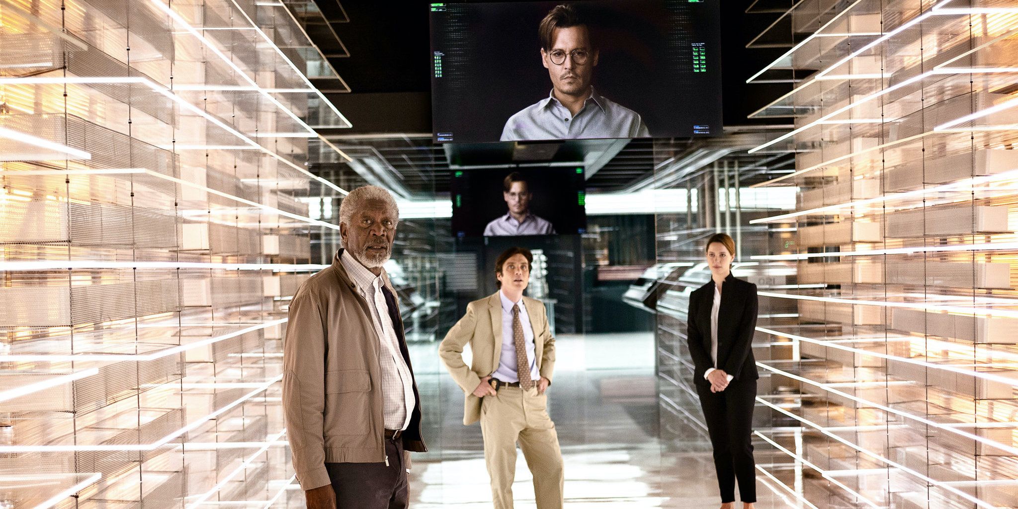 The main characters of Transcendence