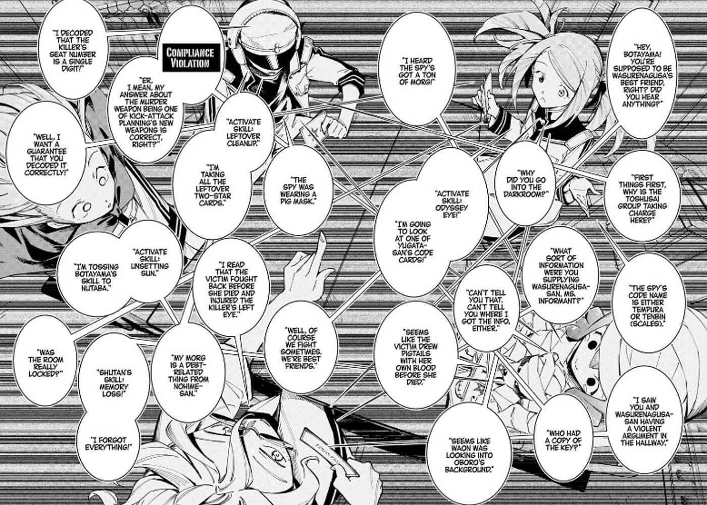 The Murder Mystery Arc is Complex in Cipher Academy