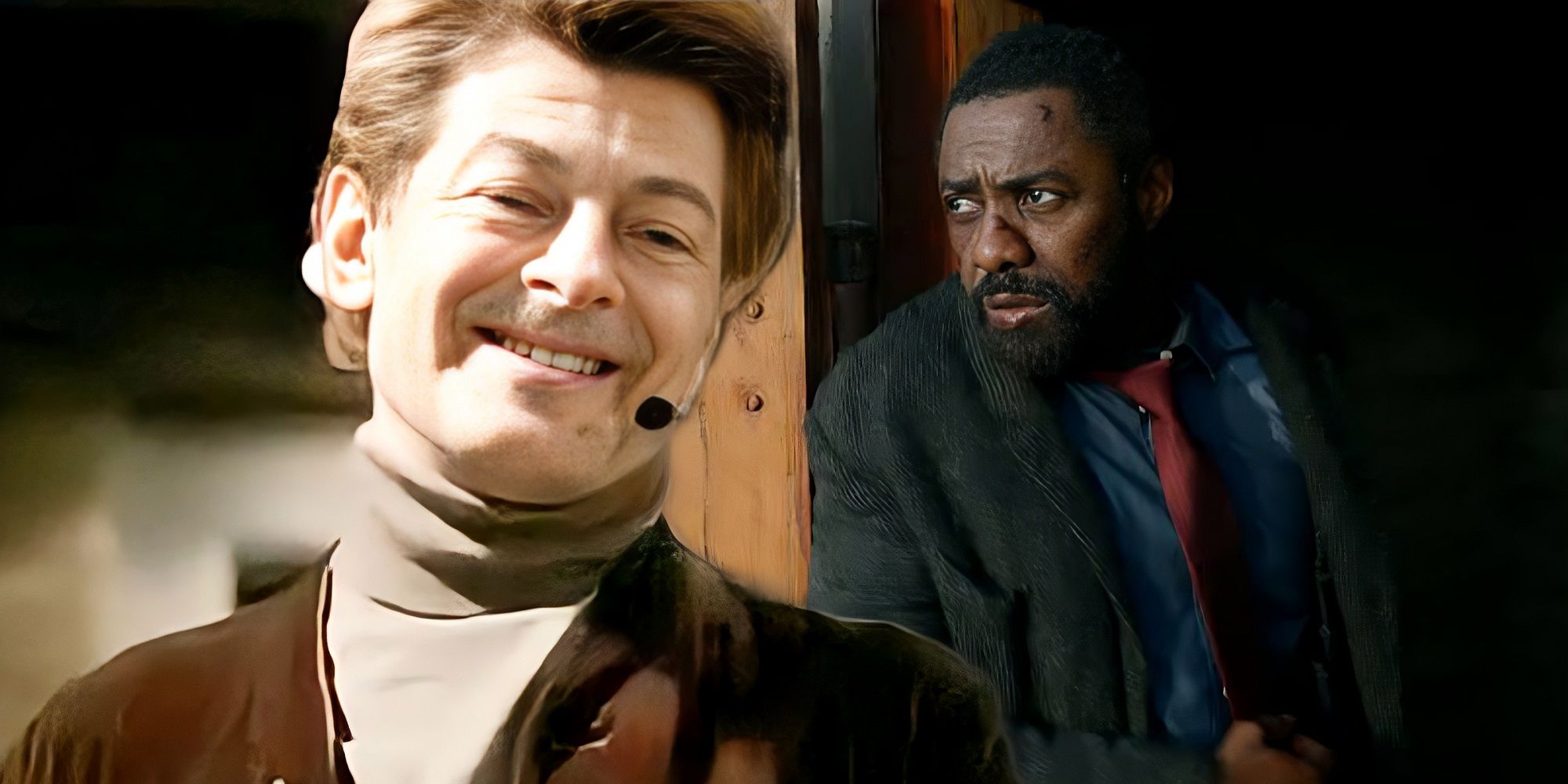 Andy Serkis and Idris Alba in Luther: The Fallen Sun
