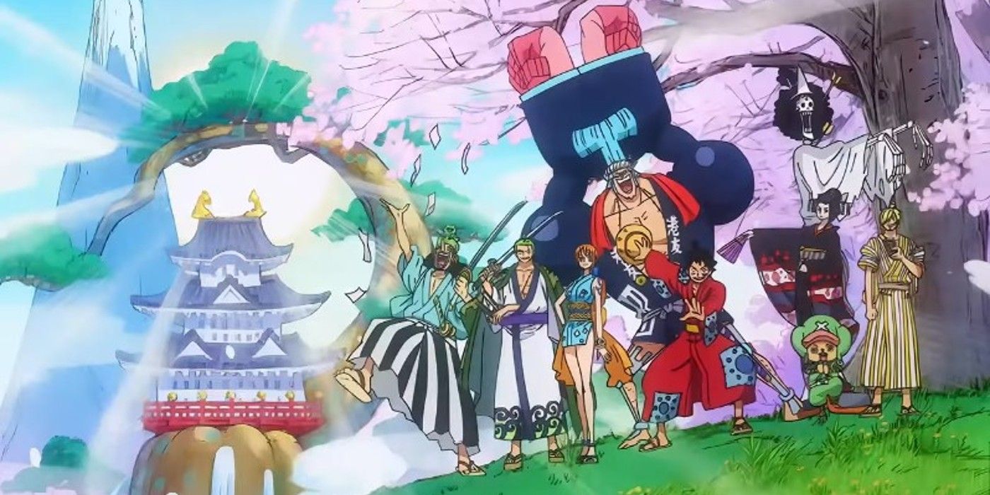 Los Sombreros de Paja en One Piece apertura 22
