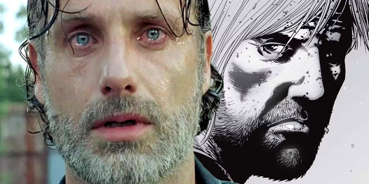 the walking dead rick grimes zombie