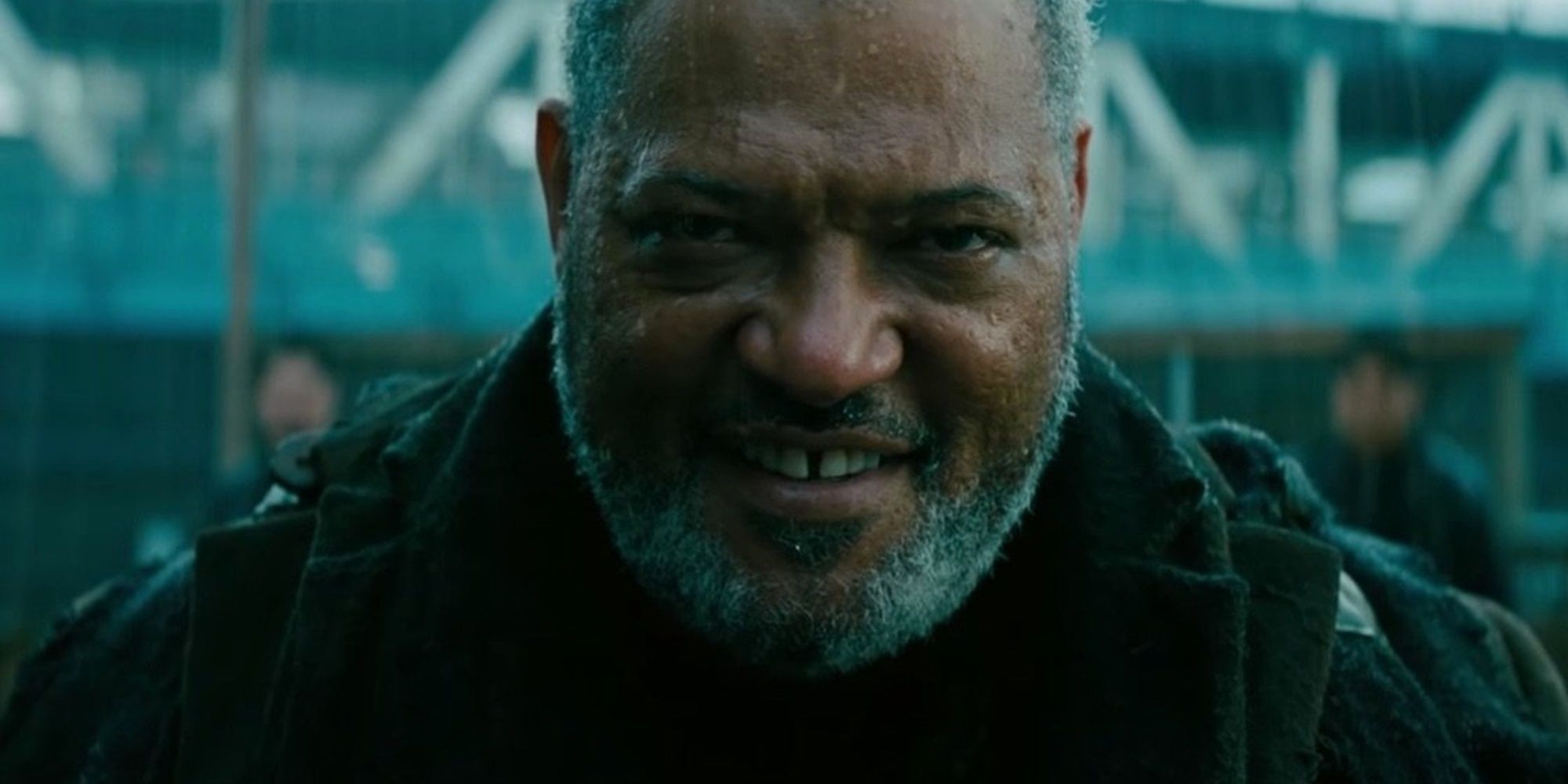 The Bowery King smiles in John Wick Chapter 3 Parabellum