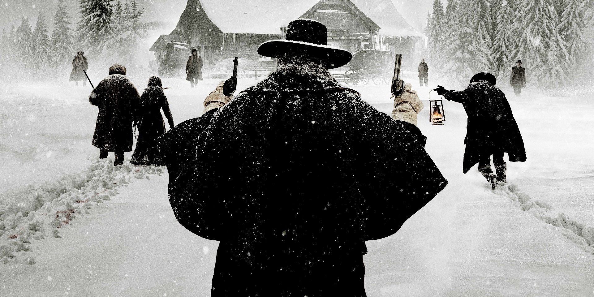 The poster for The Hateful Eight