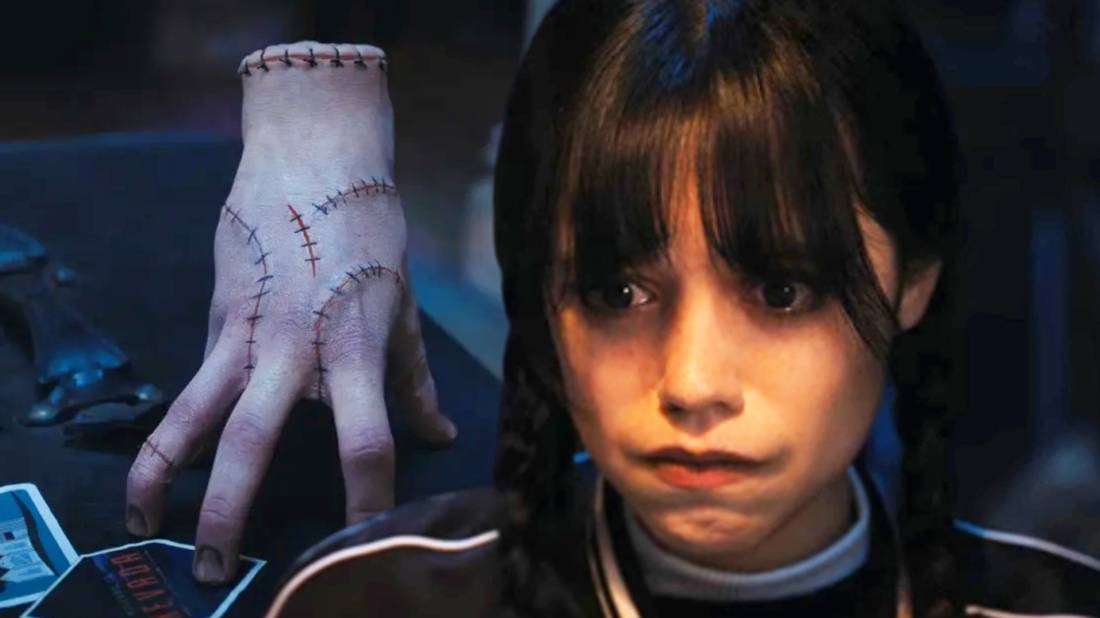 Jenna Ortega Admits Wednesday's Thing Hand Acting Made Her Cry