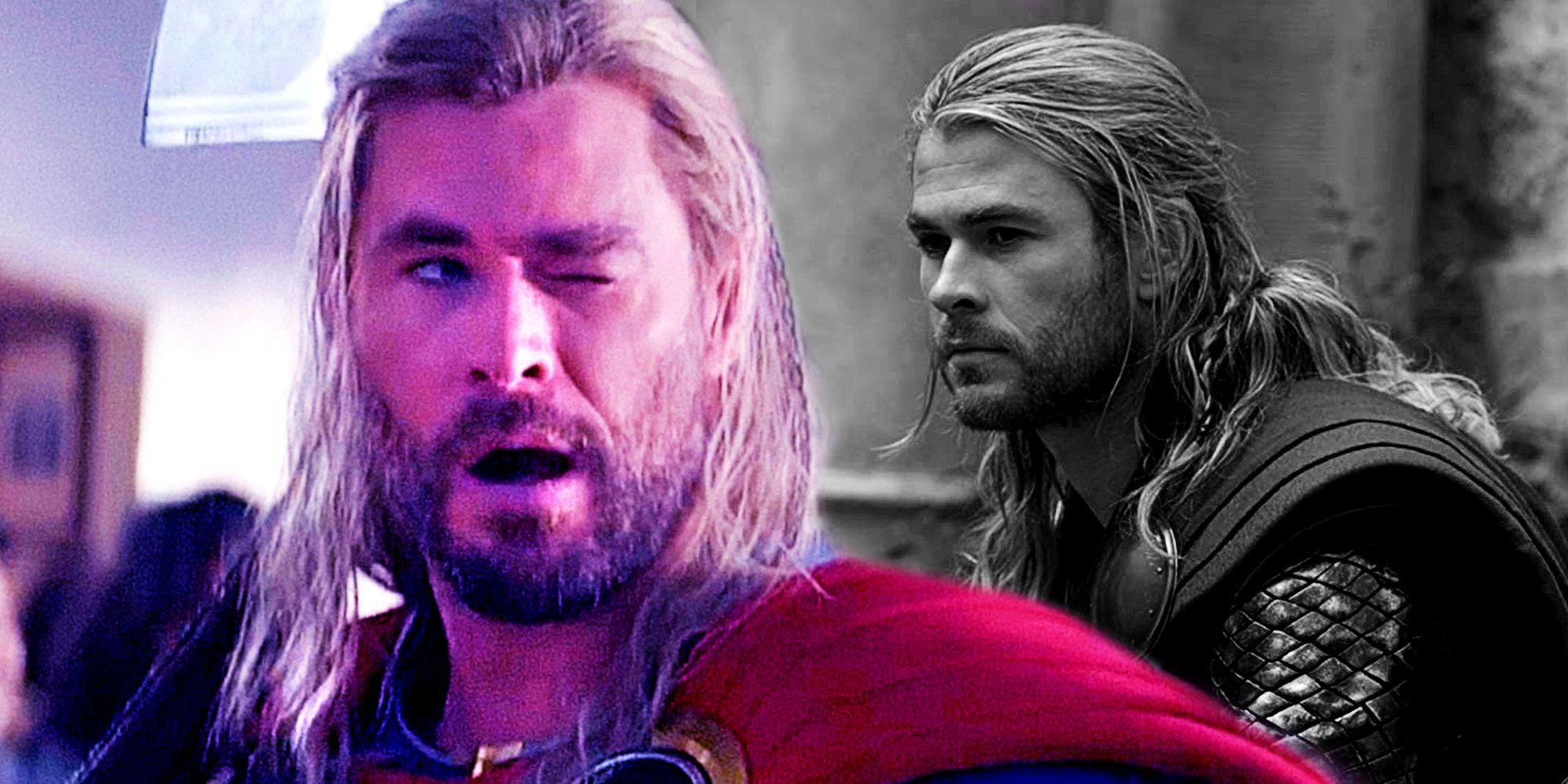 Thor en El mundo oscuro y Amor y trueno