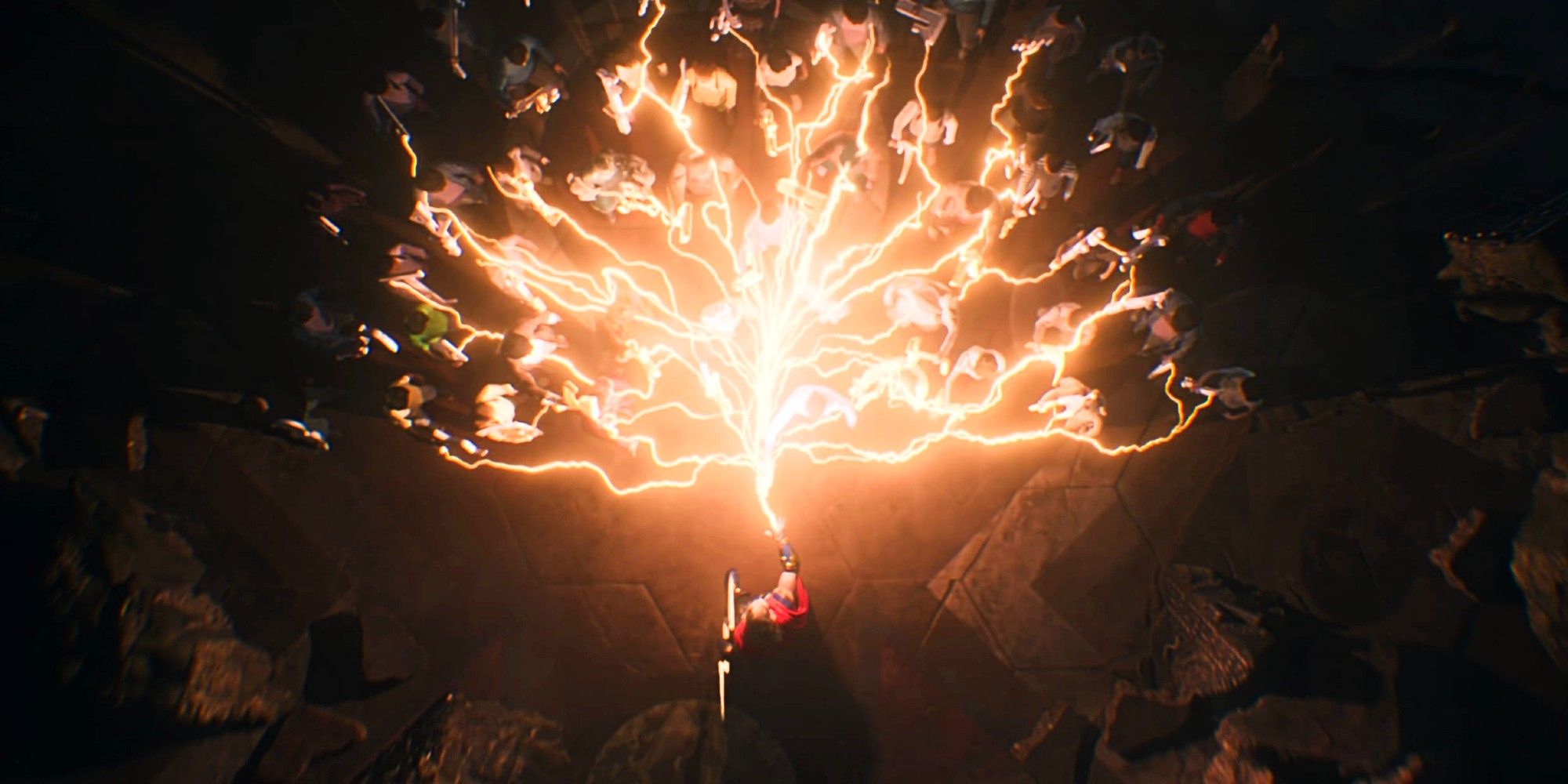 Thor Sharing Powers in Thor Love and Thunder