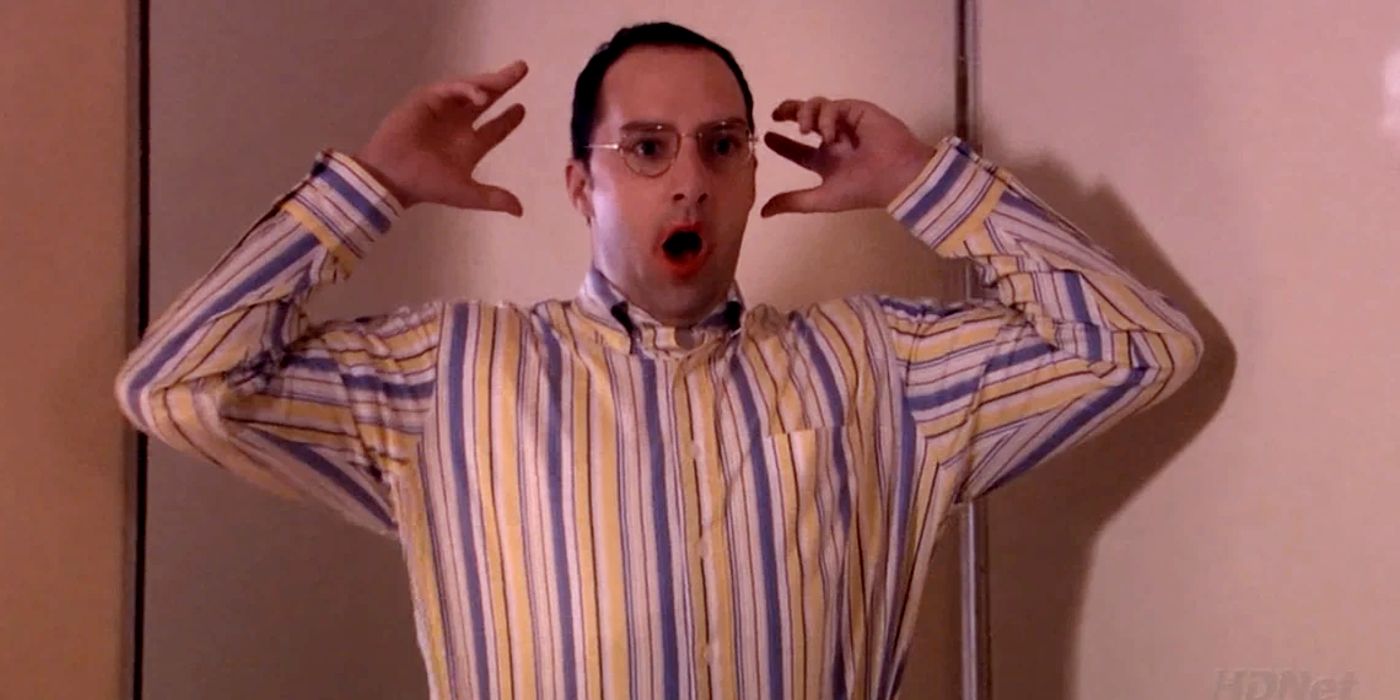 Tony Hale as Buster Bluth Gasping in Arrested Development