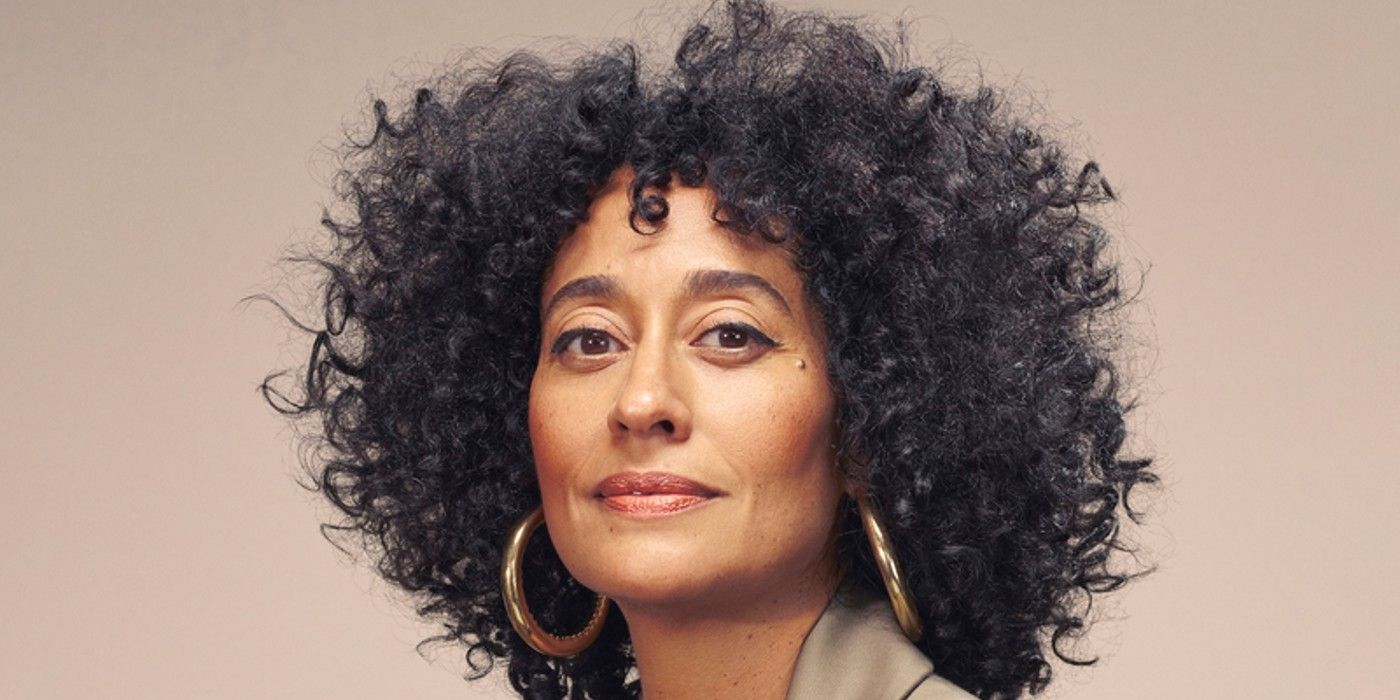 Tracee Ellis Ross close up beige background