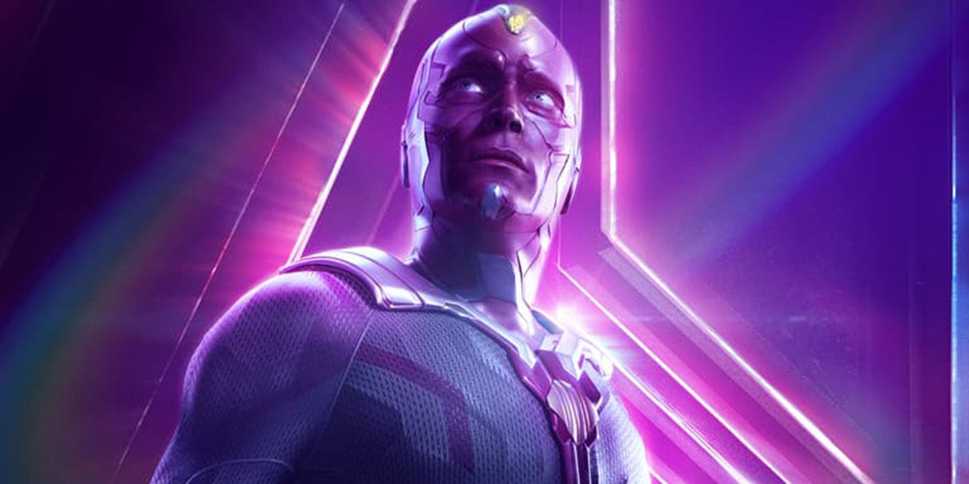 vision played by paul bettany in the mcu
