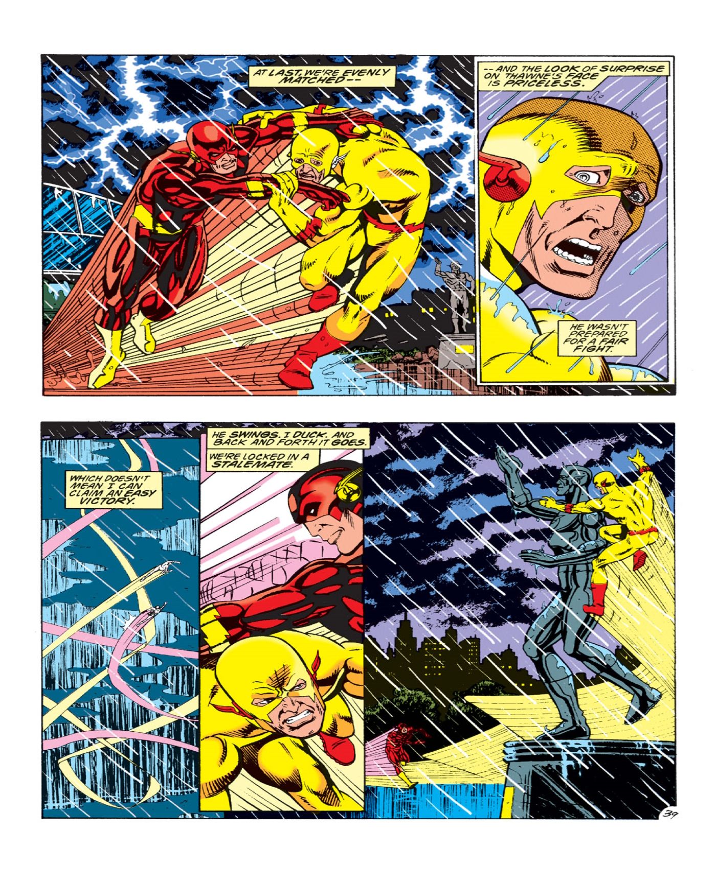 Wally luta contra Eobard até a paralisação