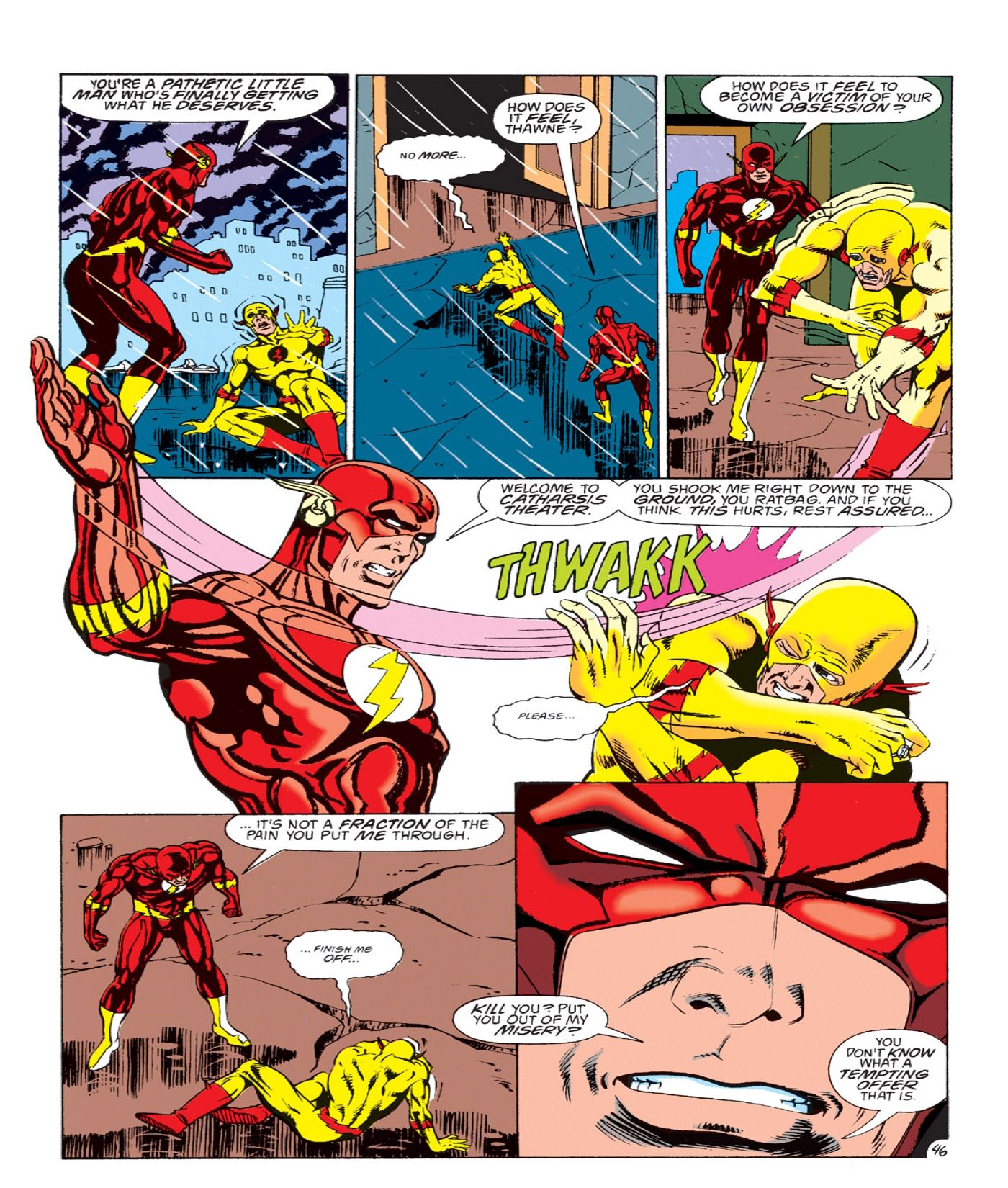 Wally West humilha Eobard
