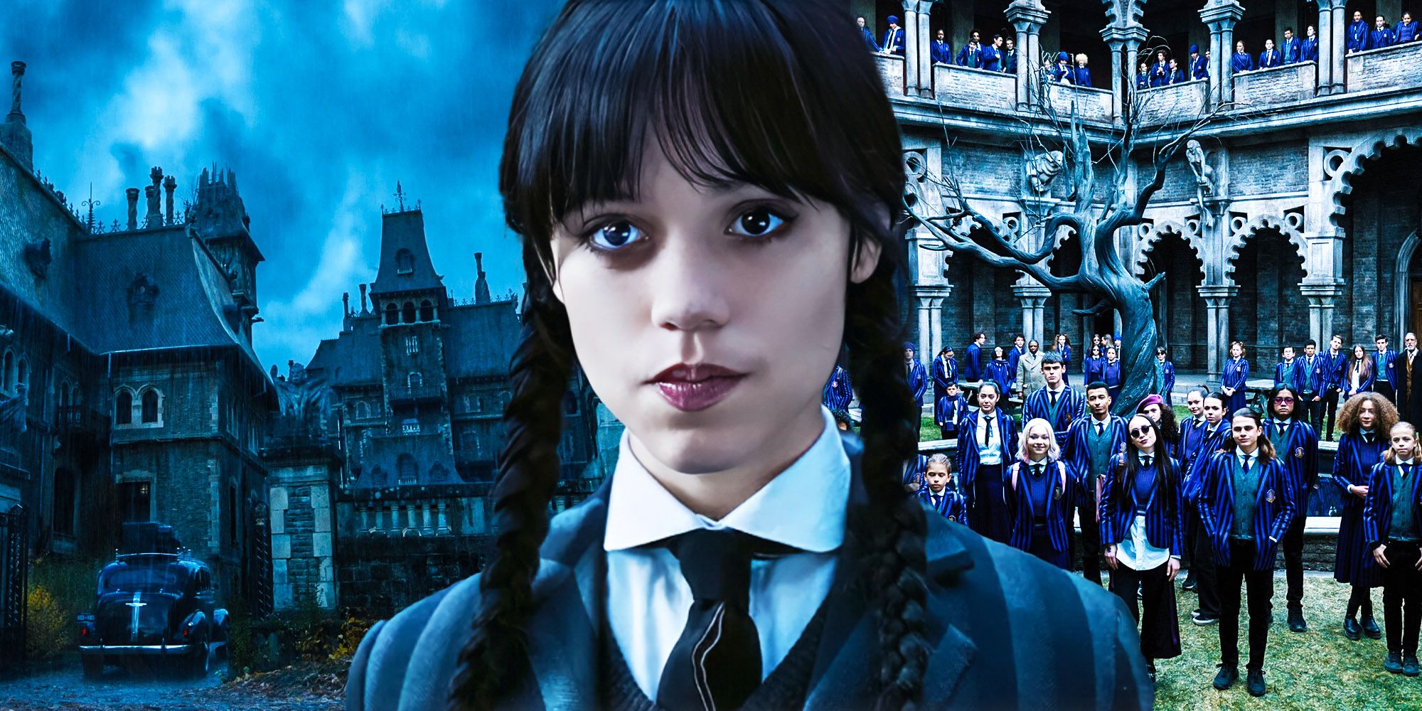 Wednesday jenna ortega visions nevermore