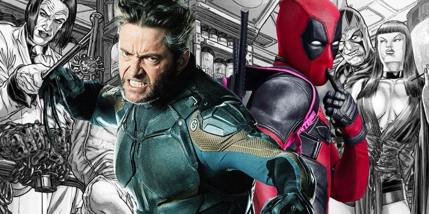 wolverine and deadpool in the mcu with the unkillables from marvel comics