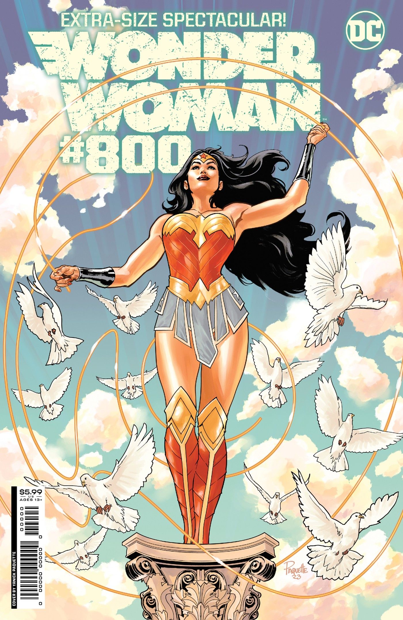 Wonder Woman 800 Main Cover by Yanick Paquette