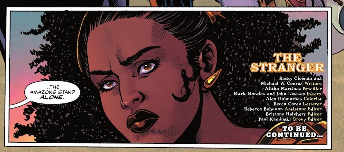 Rainha Núbia da Mulher Maravilha de perto