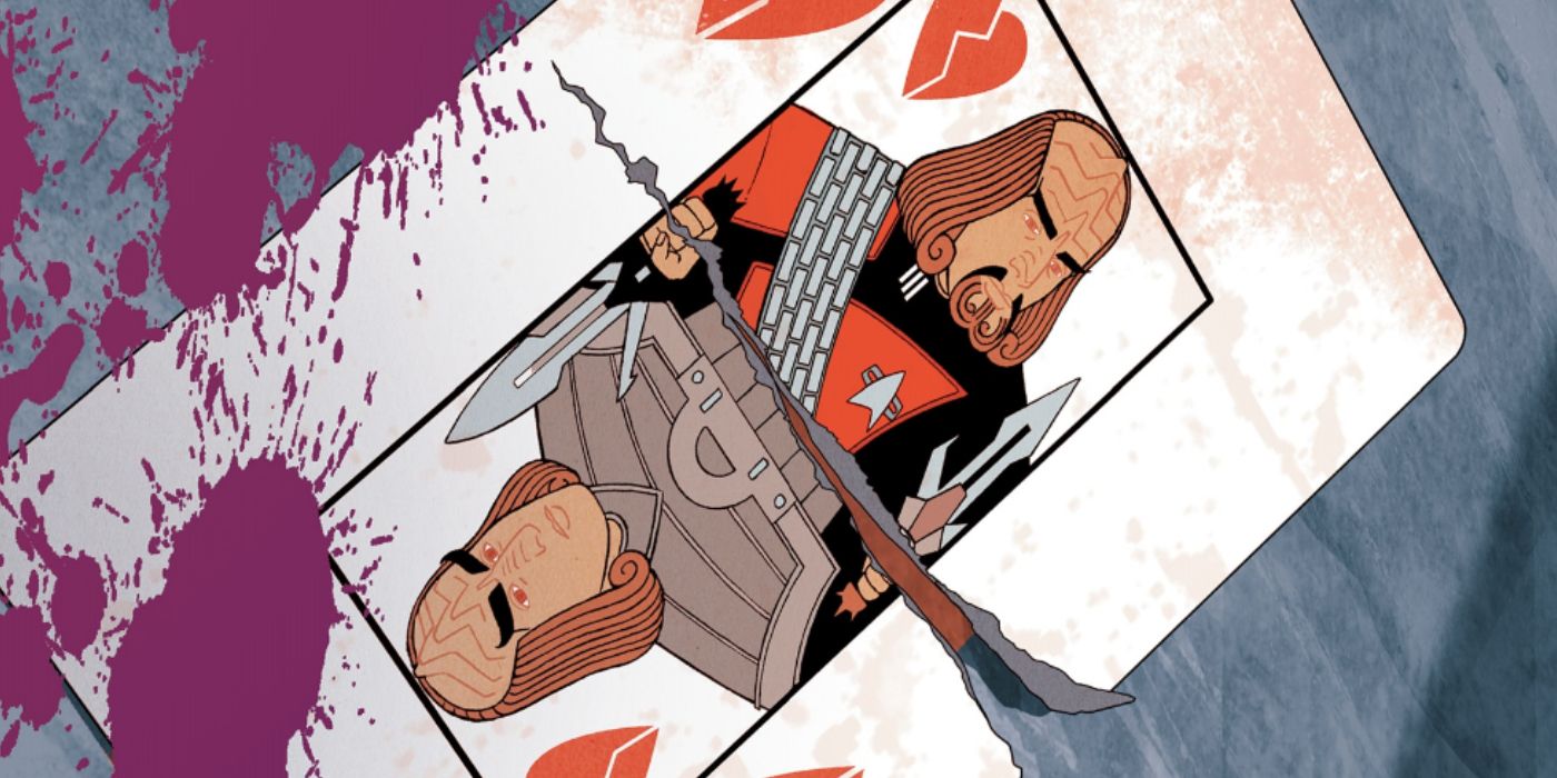 Worf and his son Alexander on cover of Star Trek 5