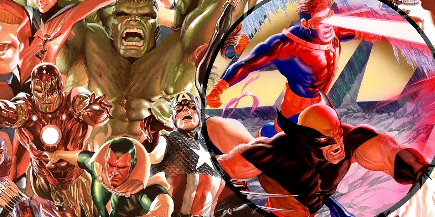 Avengers & X-Men Get God-Tier Alex Ross Art for 60th Anniversary