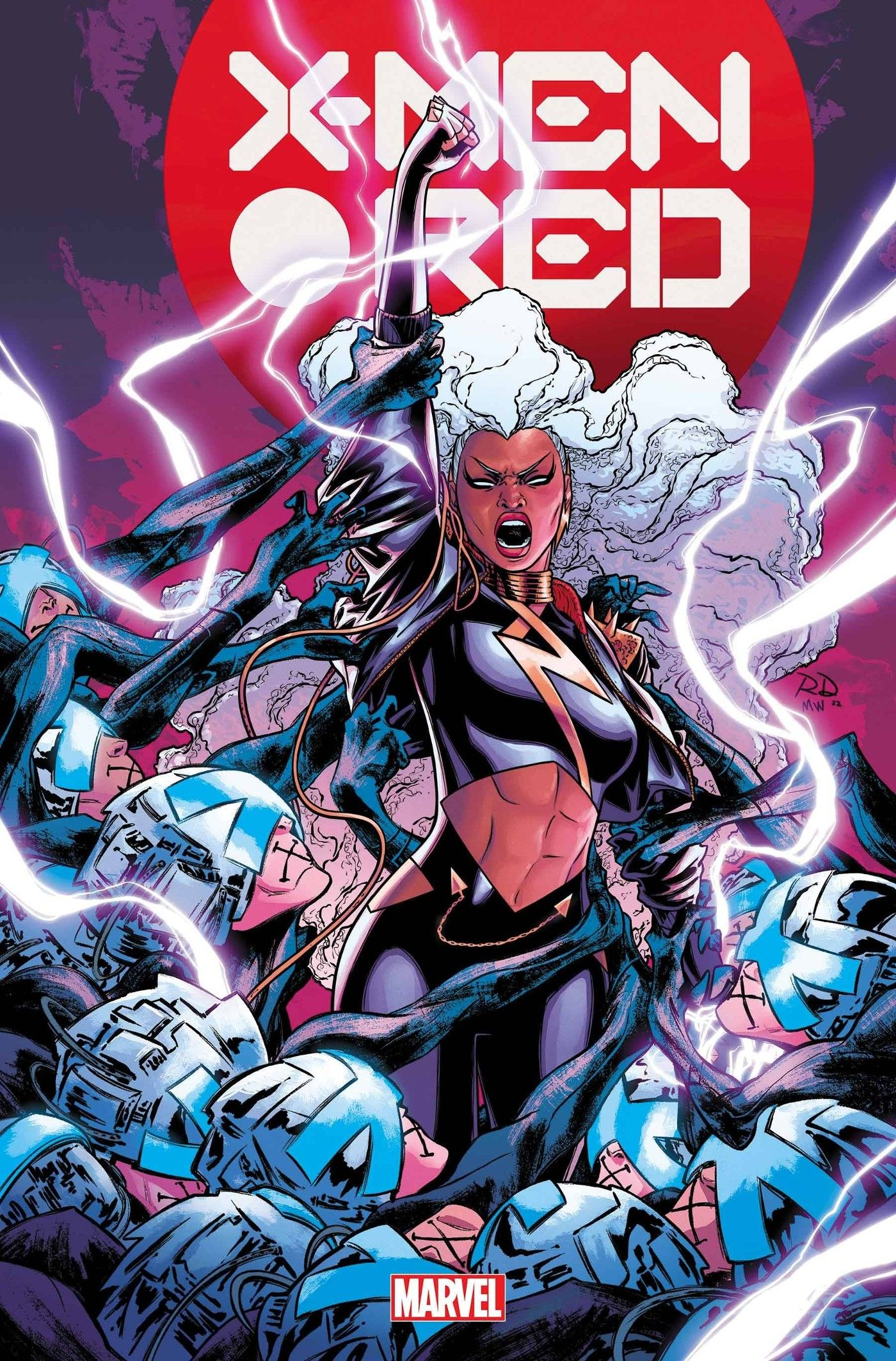 X-Men Red #11 Cover Storm Against Xavier