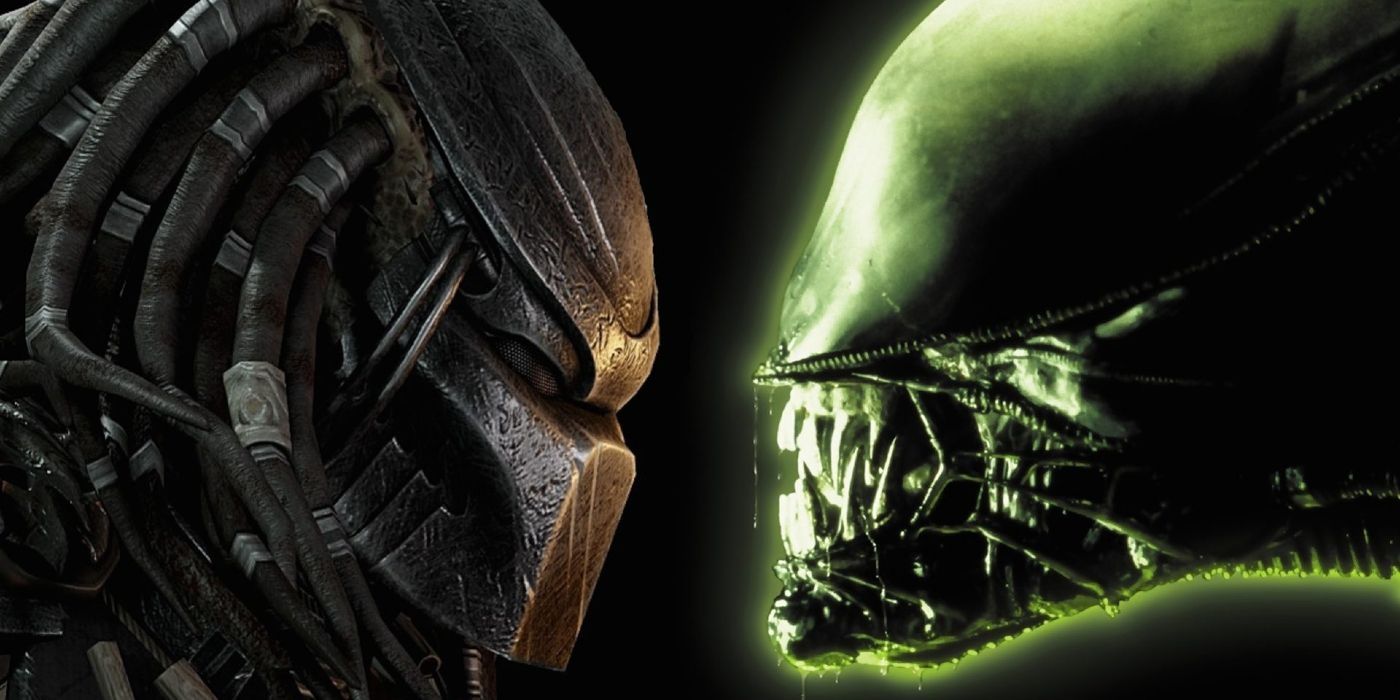 Alien&rsquo;s Xenomorph and a Predator.