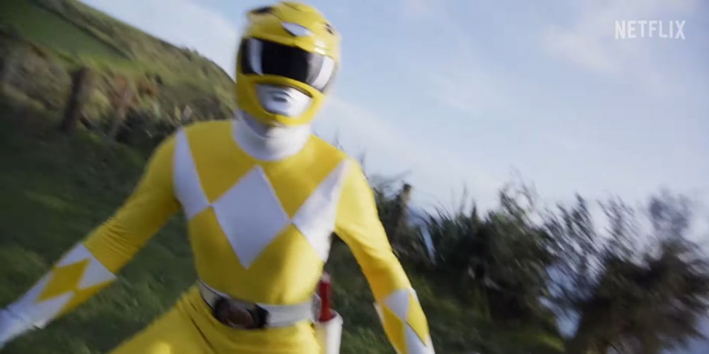Yellow Ranger Trini in the Mighty Morphin Power Rangers Once & Always trailer