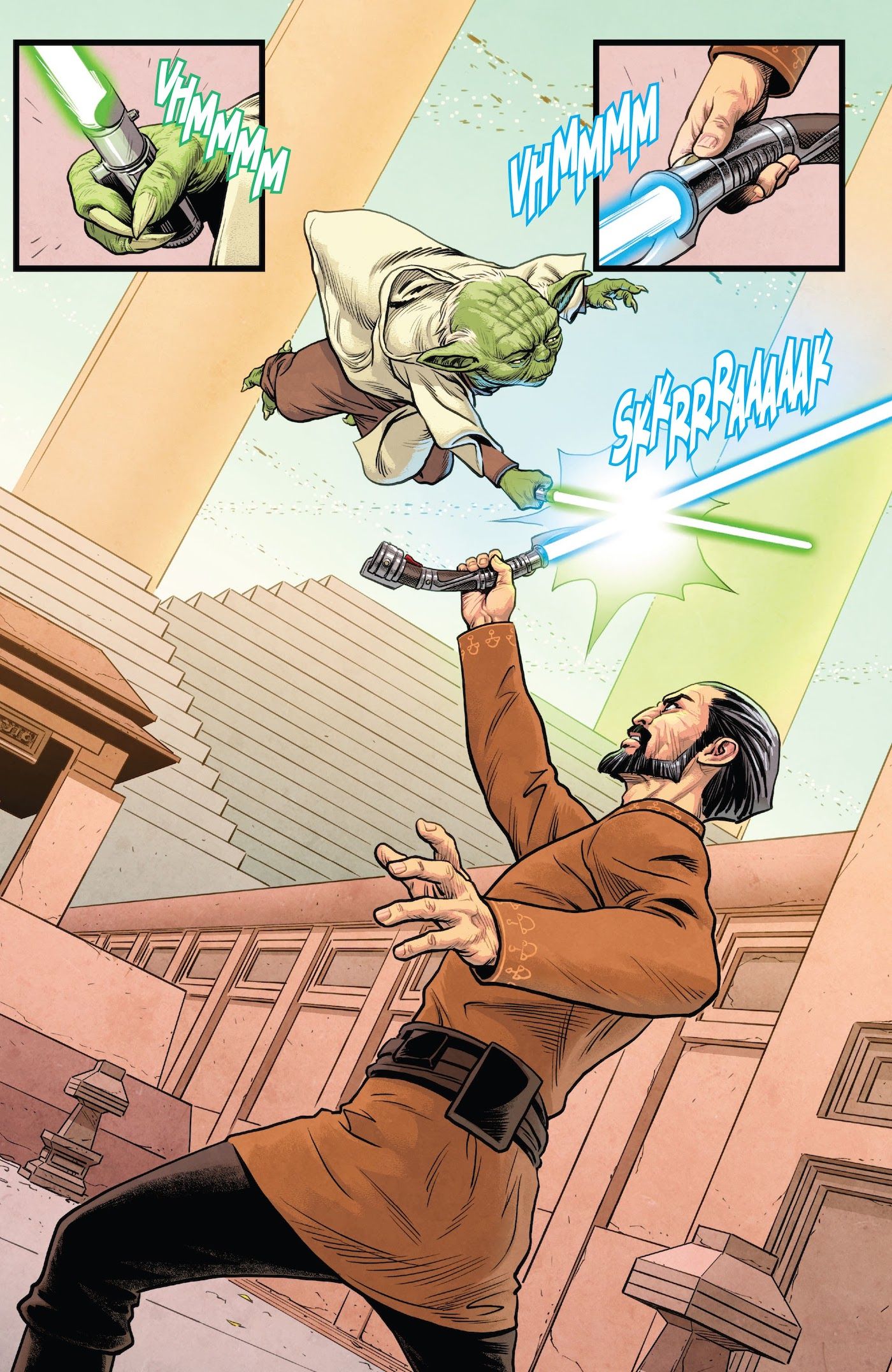 duelo Yoda Dooku