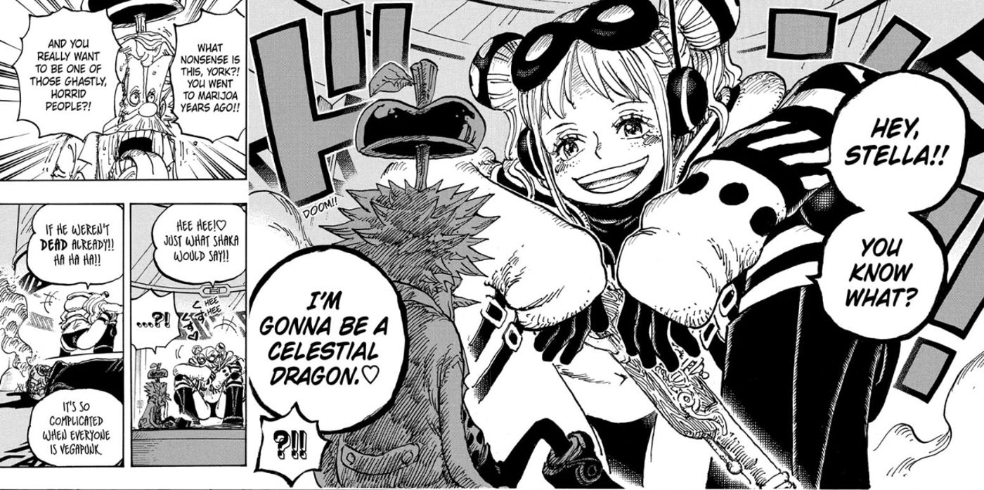 York says she wants to be a Celestial Dragon in One Piece