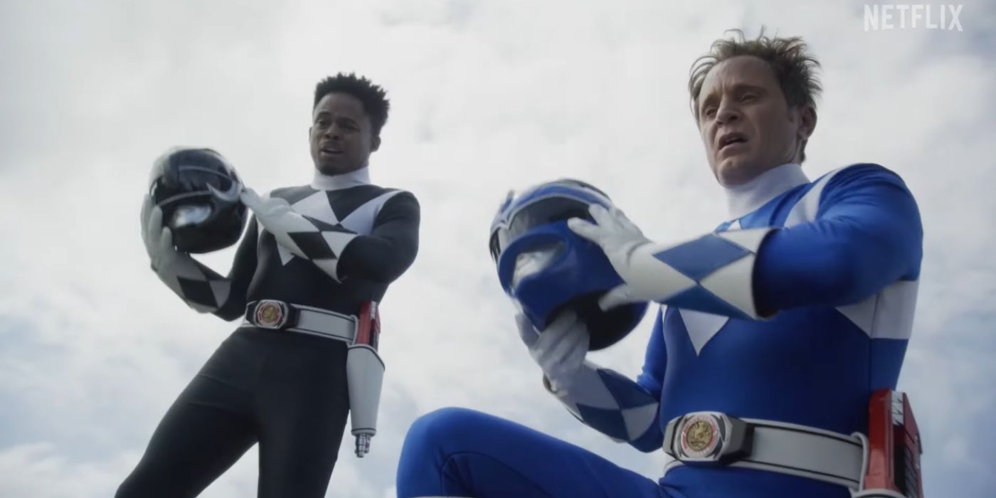 Zack and Billy in Mighty Morphin Power Rangers Once & Always trailer