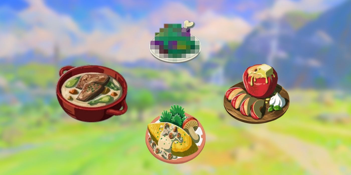 The BotW recipe book