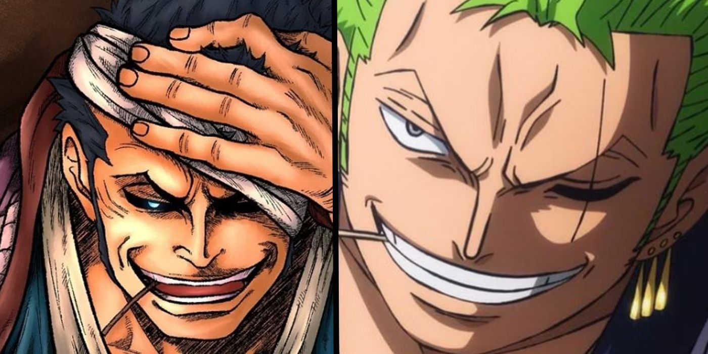 A S H U R A愛 - Shimotsuki Ushimaru and Roronoa Zoro -- Strawhat Diaries  #onepiece