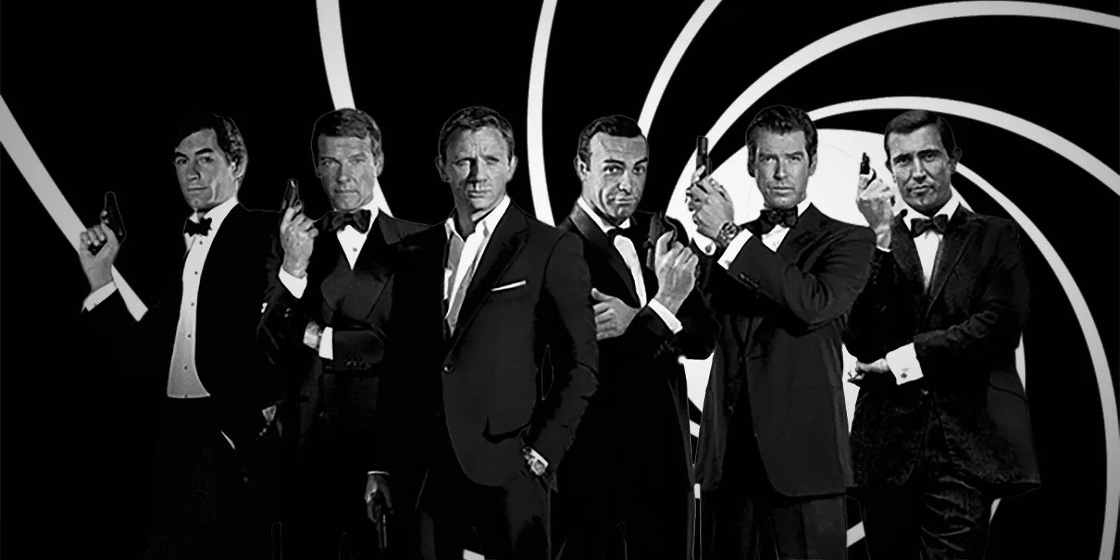 Every actor playing James Bond