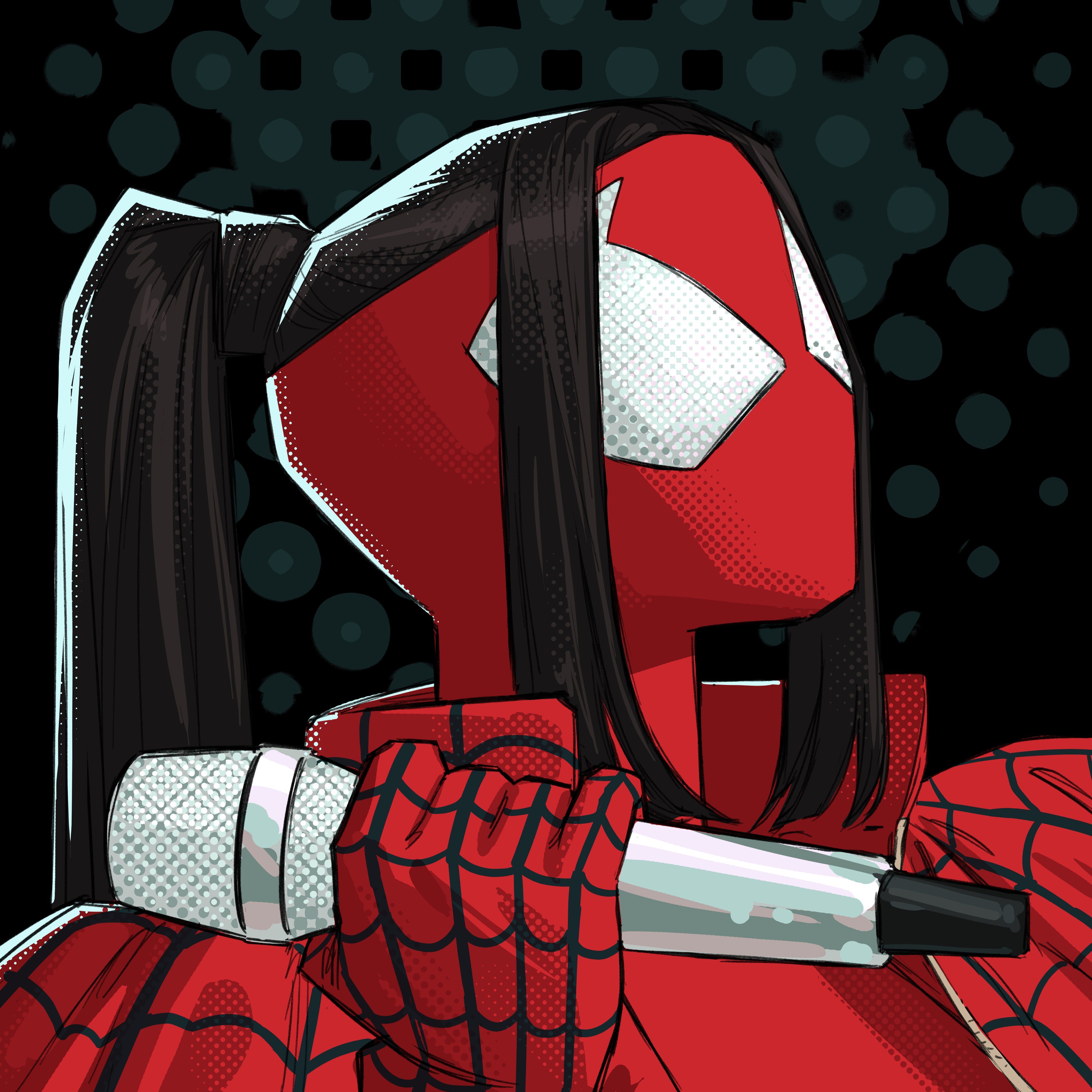 Rihanna Spidersona por Kris Anka