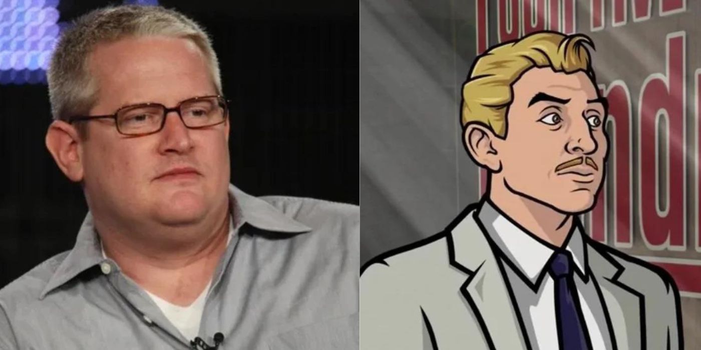 Adam Reed and Ray in Archer