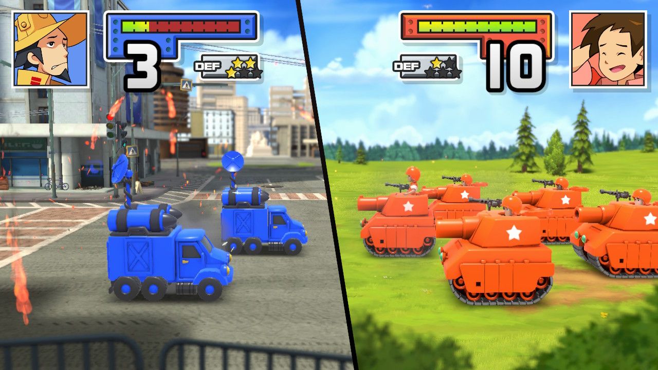 Advance Wars 1 2 Re-Boot Camp Preview Combat