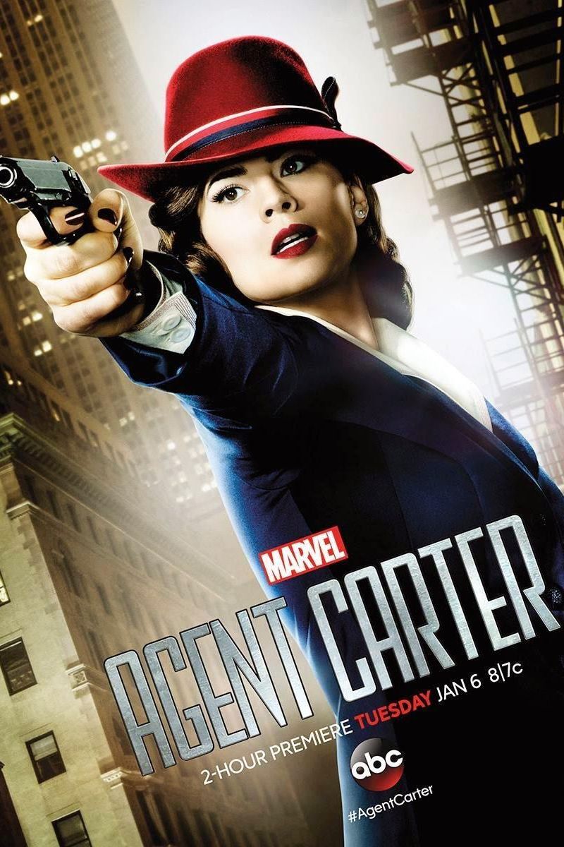 Pôster de TV do Agente Carter