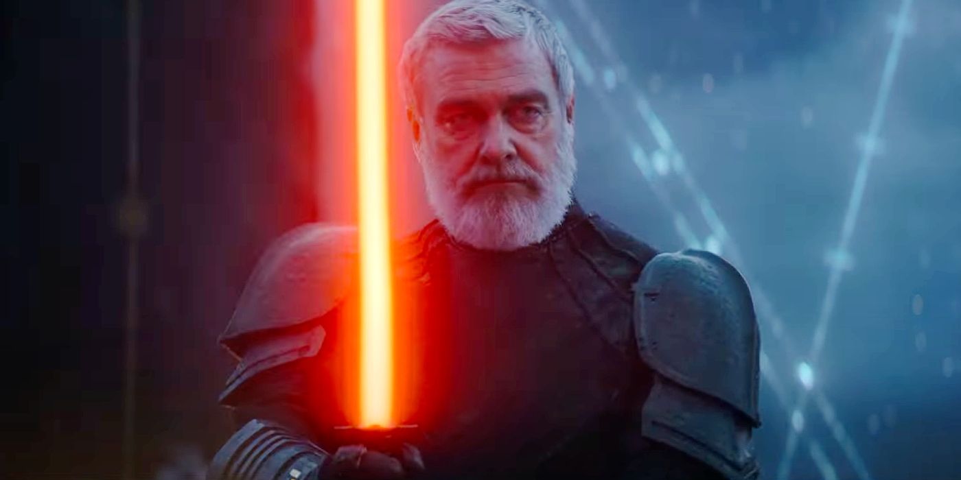 Baylan wields a lightsaber in Ahsoka.