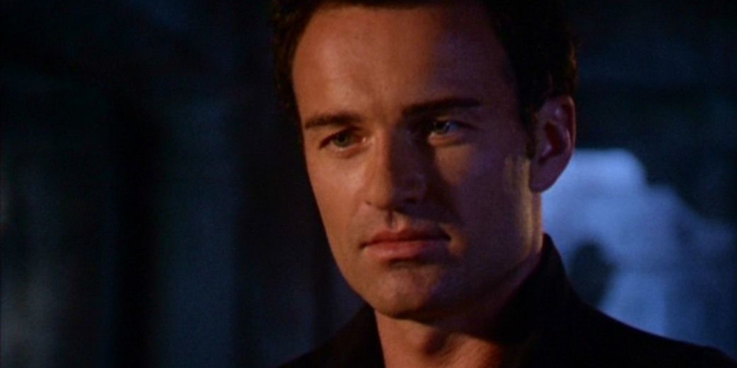 An image of Cole looking serious in Charmed