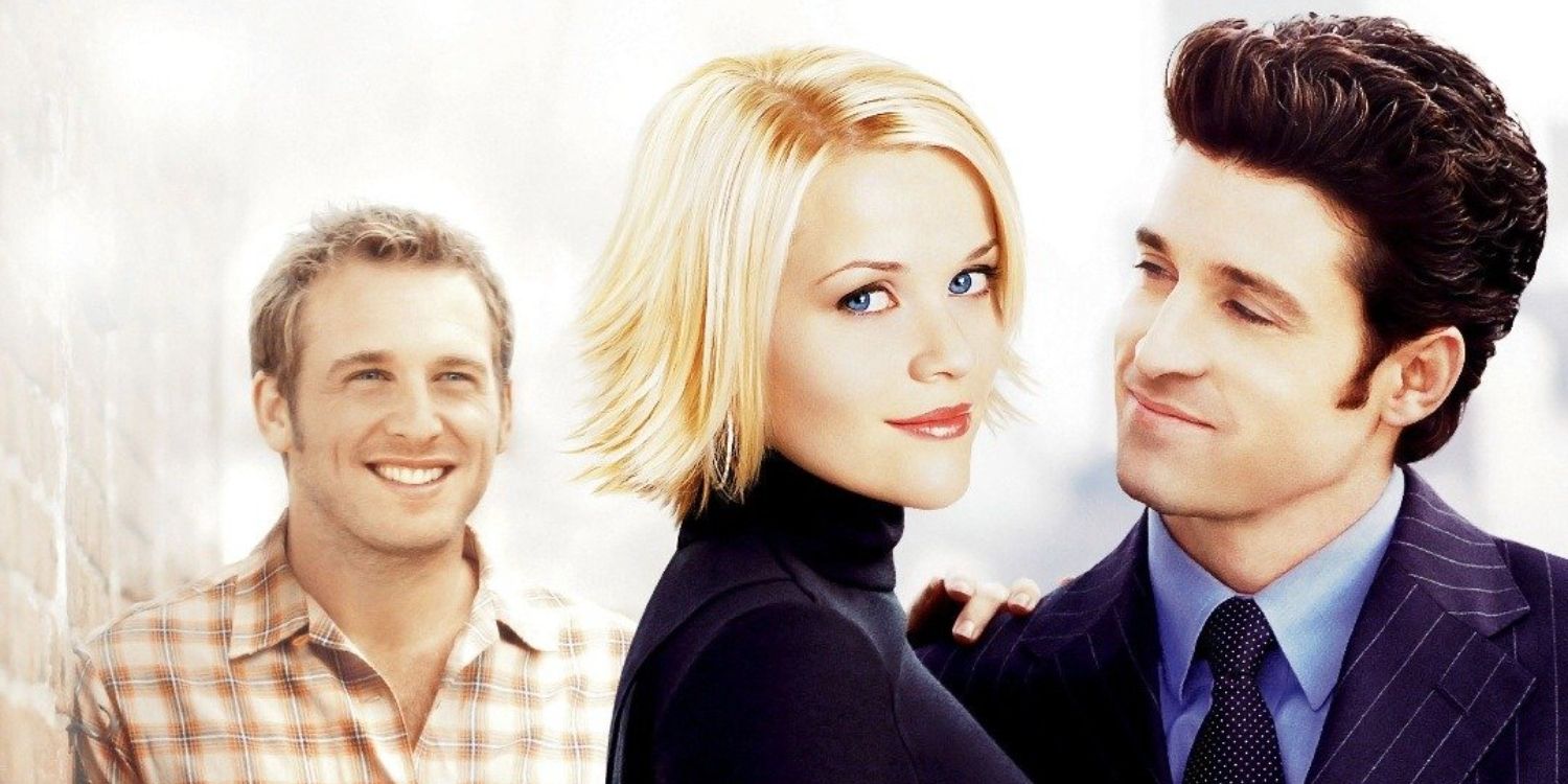 An image of Jake, Melanie, and Andrew on the poster of Sweet Home Alabama