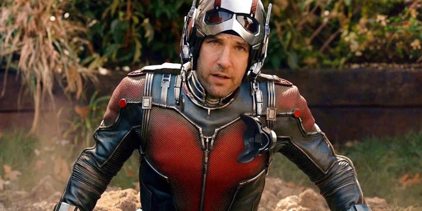 Ant-Man stuck in the ground in 2015 movie.