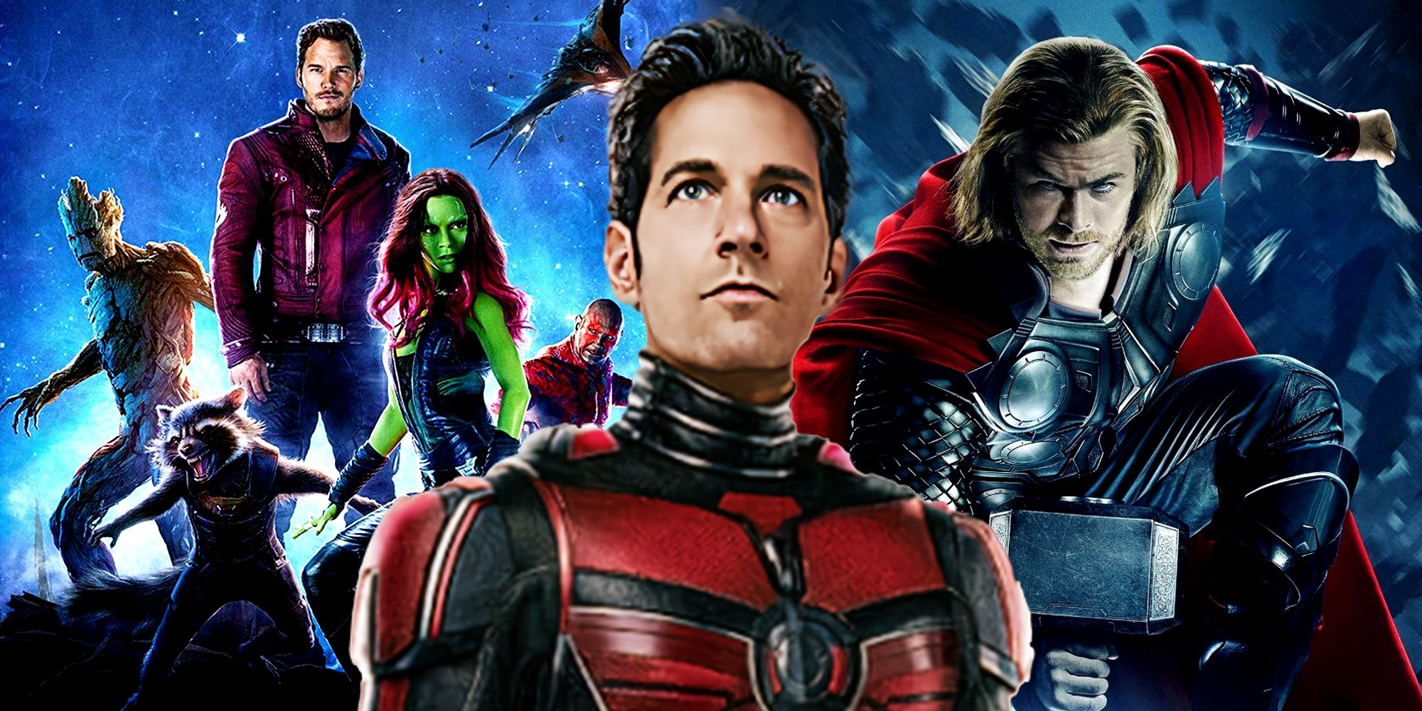 Ant-Man, Thor y los Guardianes de la Galaxia en el MCU
