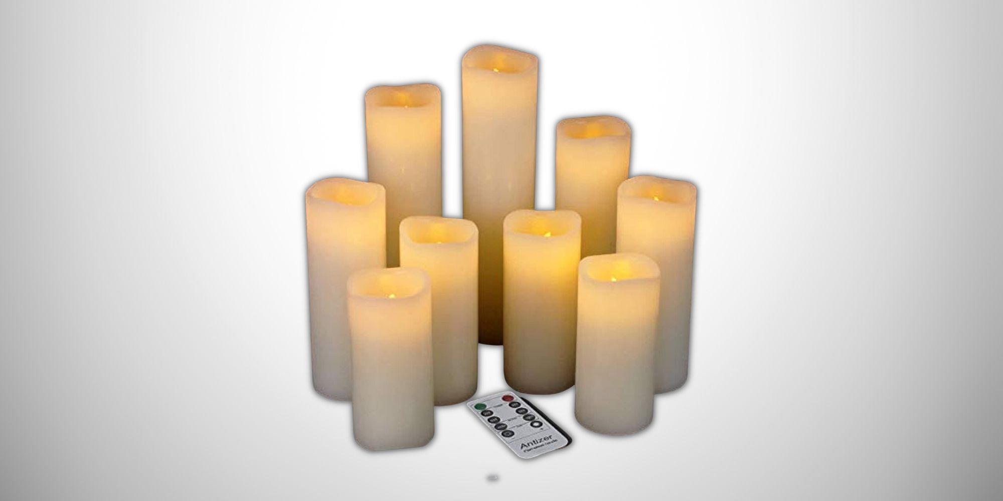 Lilin Antizer Flameless Dengan Remote