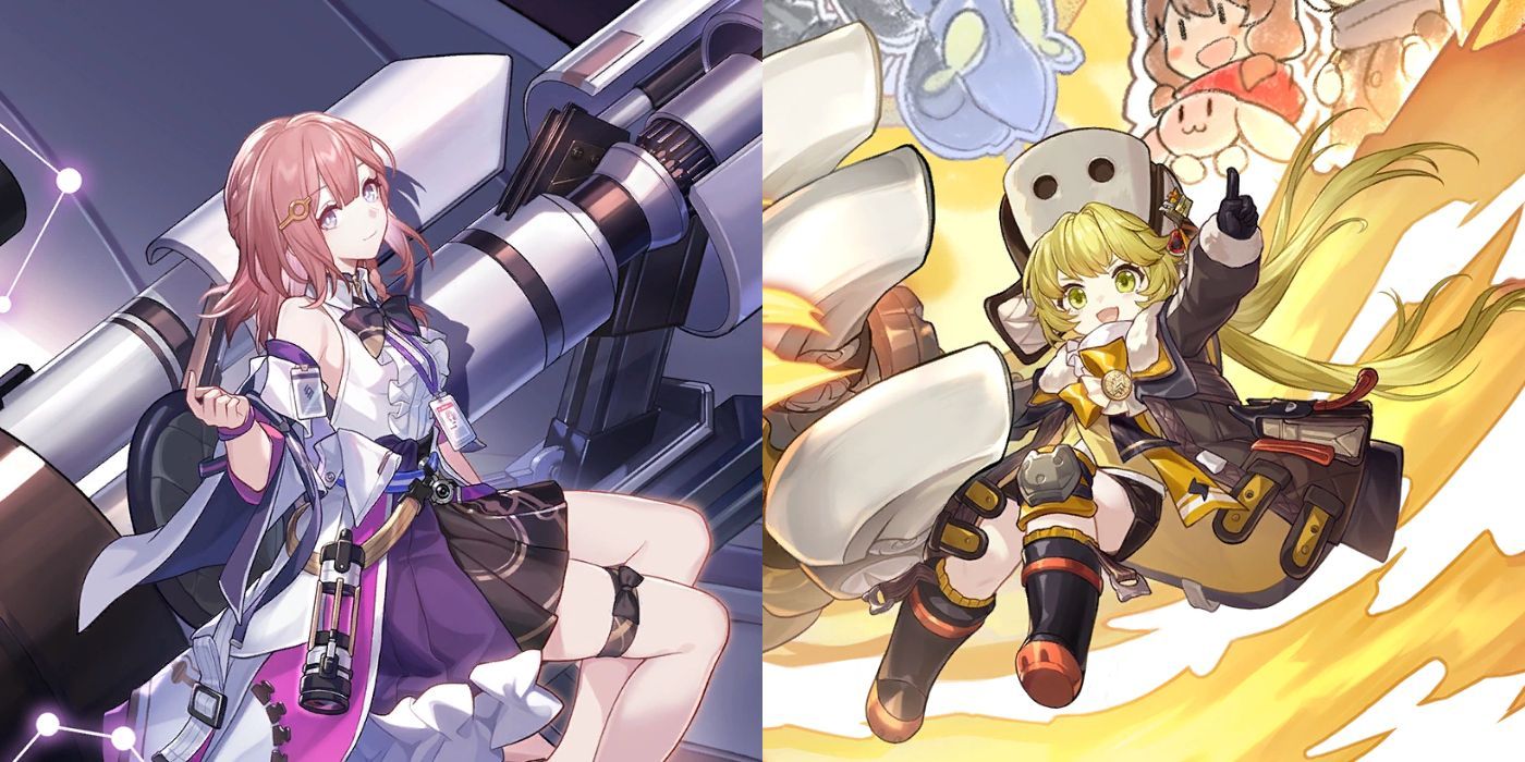 Splash art of Asta and Hook from Honkai: Star Rail side by side