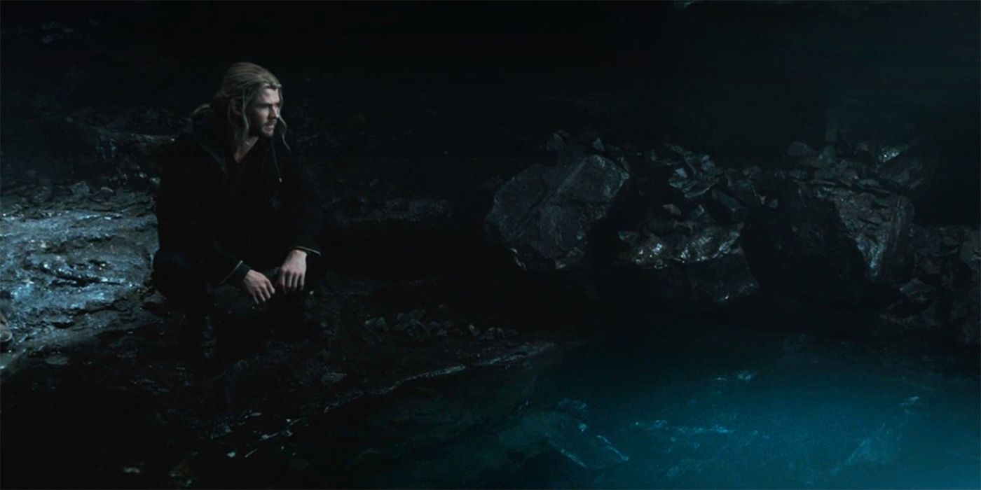 Avengers Age of Ultron Thor arrives at the Water of Sight