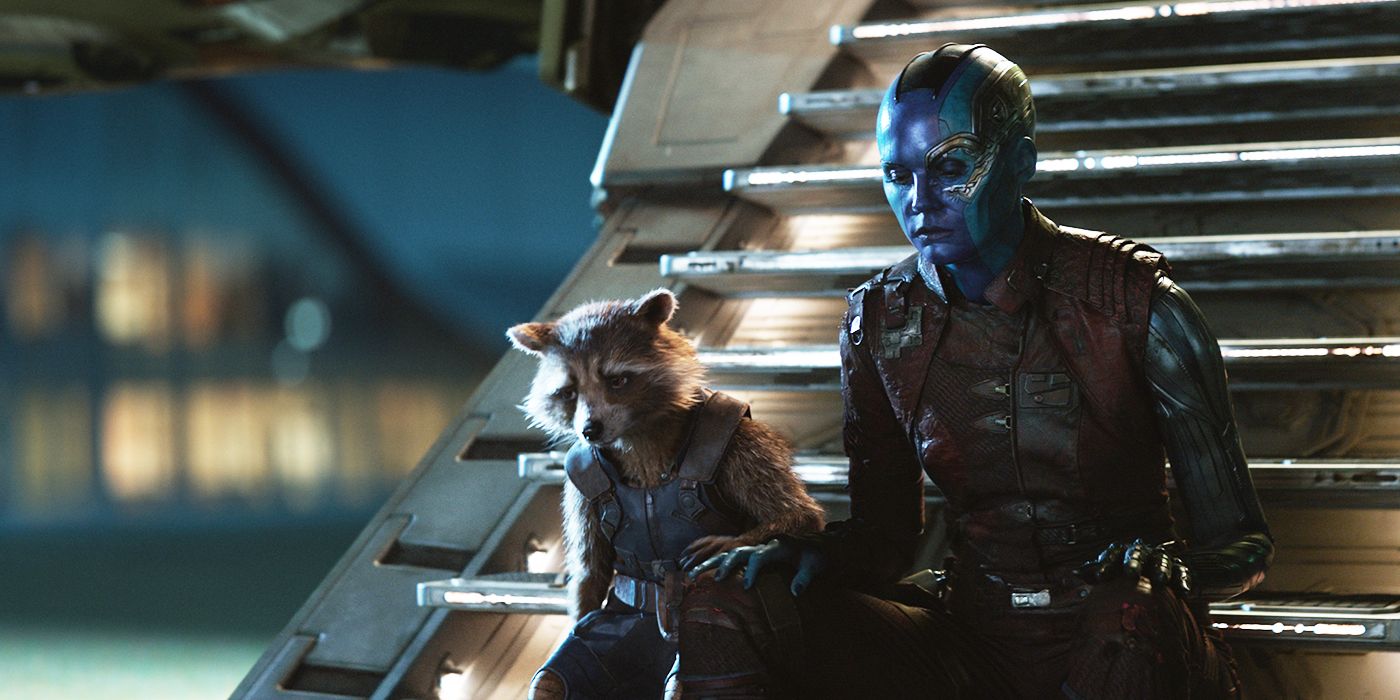 Avengers Endgame Rocket Raccoon Nebula