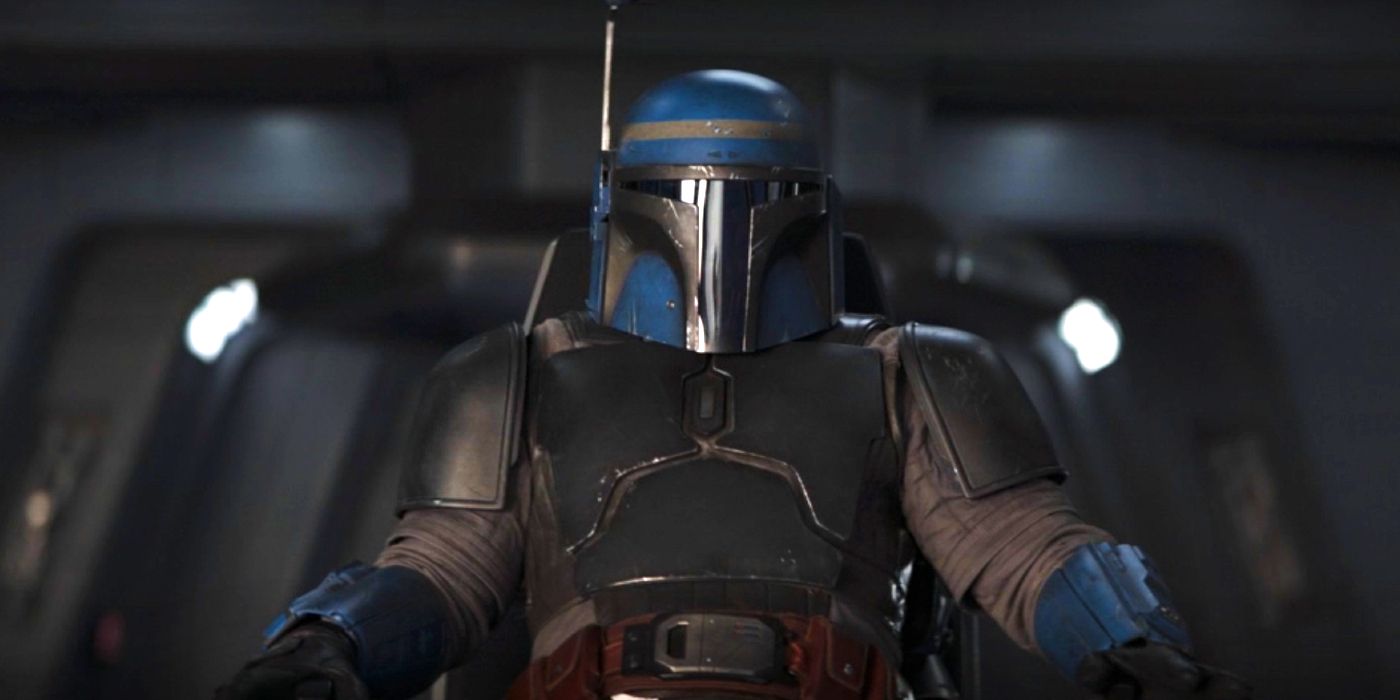 Axe Woves flying the Imperial Cruiser in The Mandalorian season 3's finale