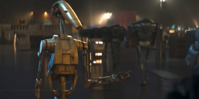 B1 battle droids in The Mandalorian season 3, episode 6.