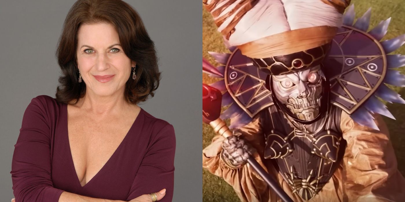 Barbra Goodson and her character Robo Repulsa from Mighty Morphin Power Rangers Once &amp; Always