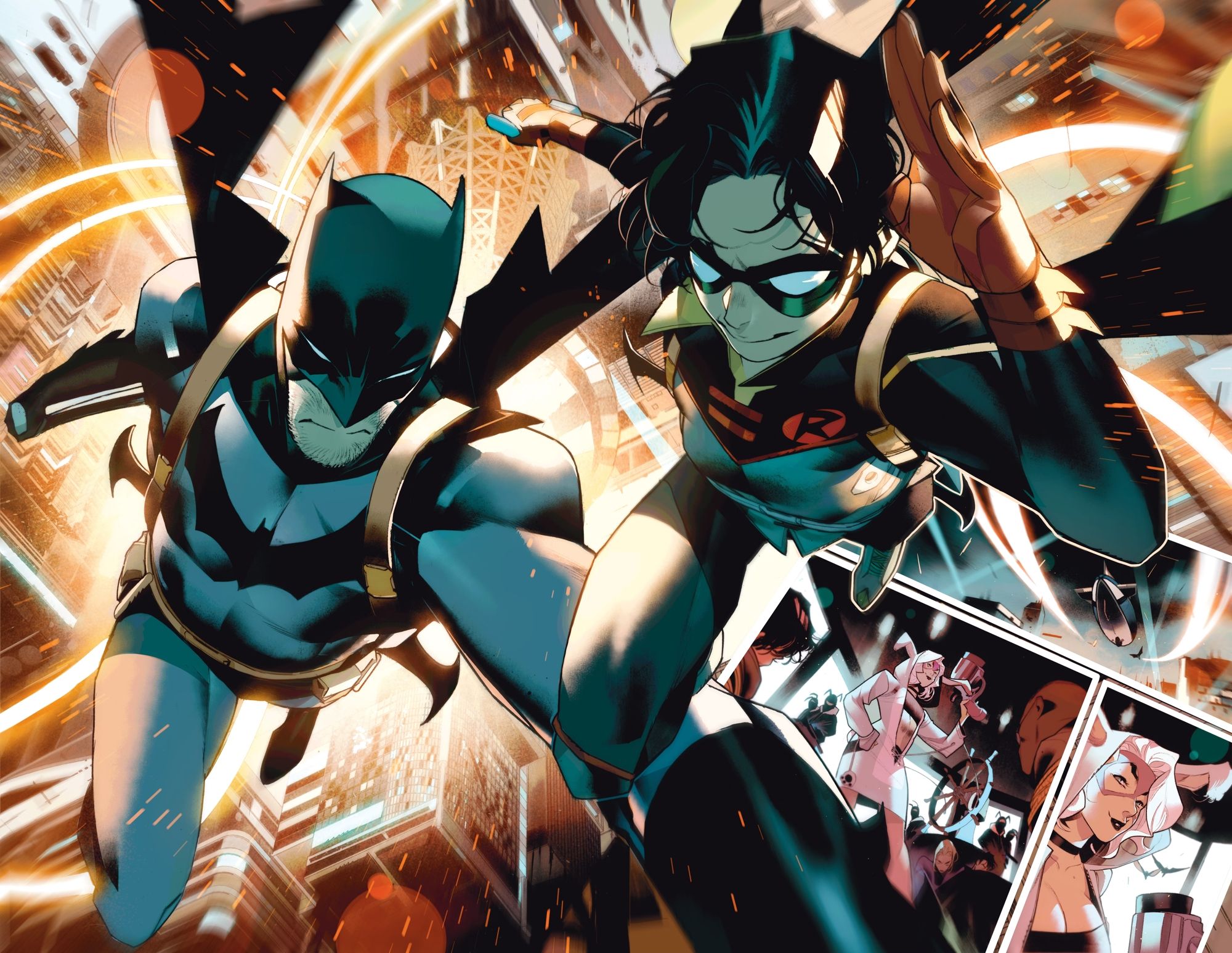Batman and Robin preview art DC Comics