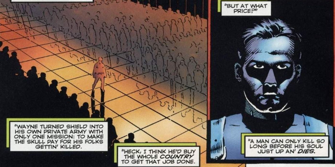 Batman becomes a killer in Amalgam Universe.