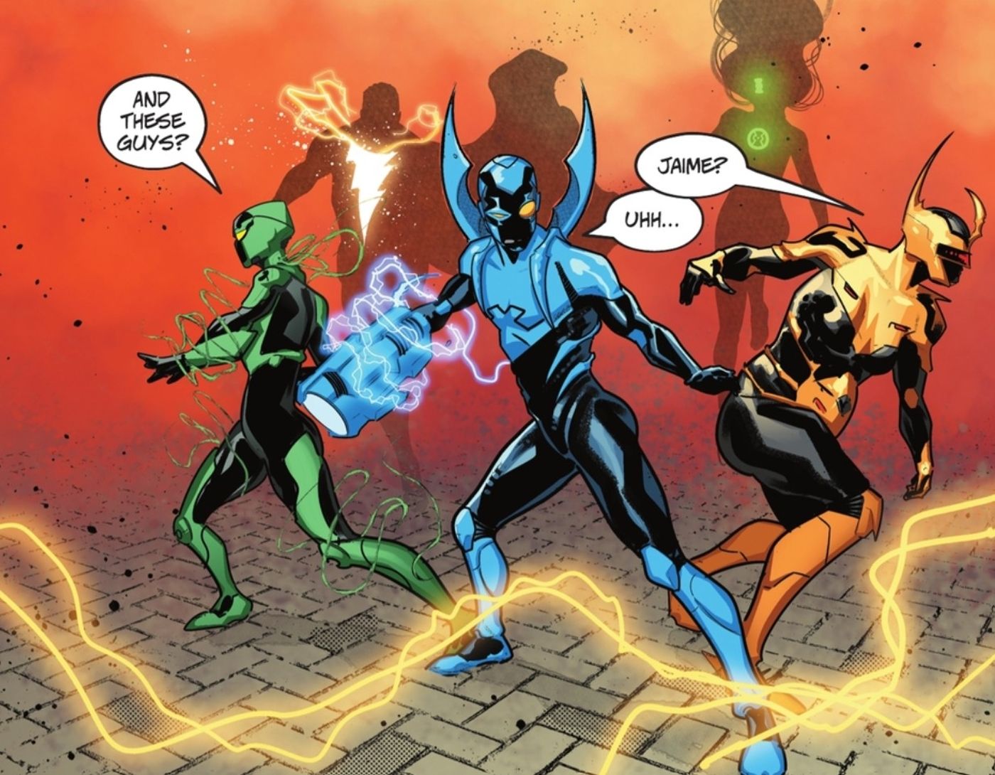 Blue Beetle, Dynastes and Nitida DC Comics