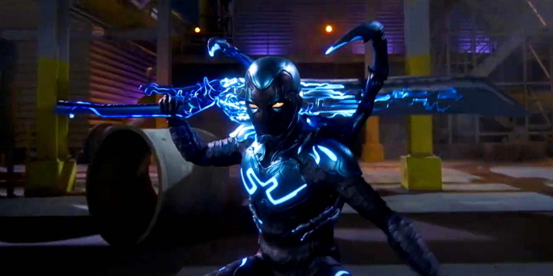 DC Superhero Blue Beetle Suits Up in Latest Trailer